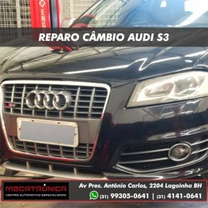 Reparo do câmbio automatizado dupla embreagem Audi S3 2.0