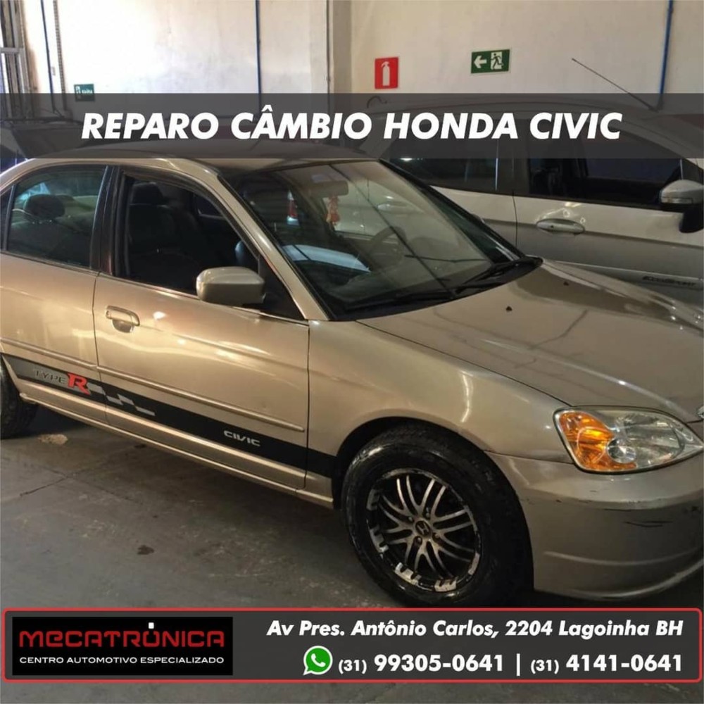 Reparo do câmbio automático Honda Civic